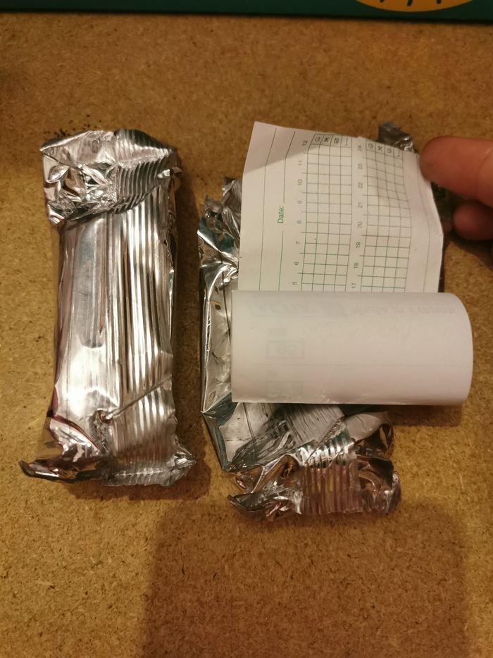 Lot 2 rouleaux blanc