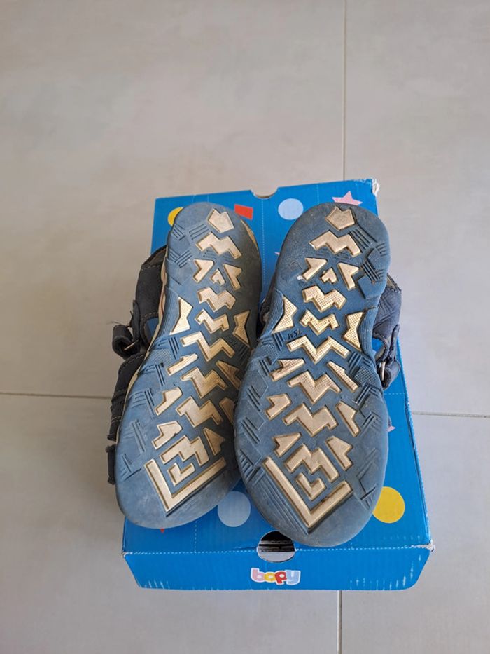 Sandales cuir Bopy 27 - TBE - photo numéro 4