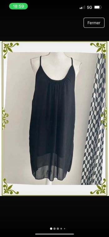 Robe doublée taille 40