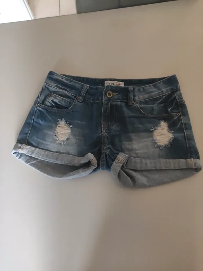 Short en jean