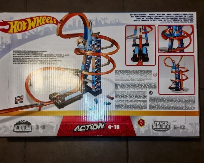 Sky crash tower ( altitude crash ) hotwheels. - photo numéro 8