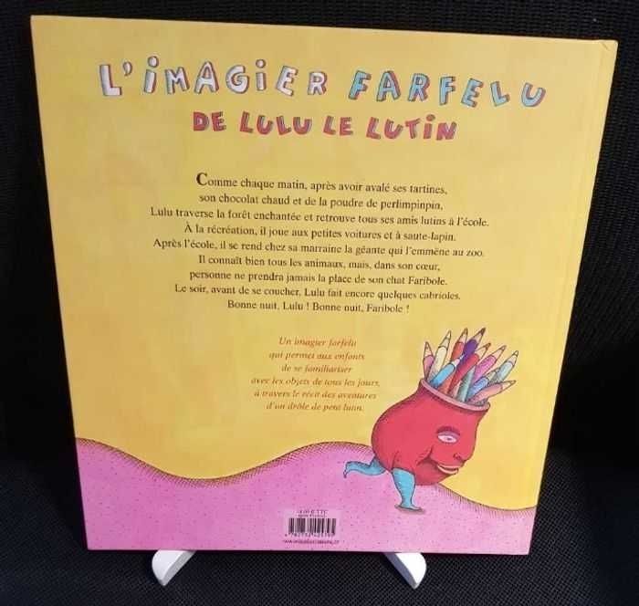 Imagier farfelu de Lulu le Lutin (L') - Emmanuelle Houdart - De La Martinière Jeunesse - photo numéro 2