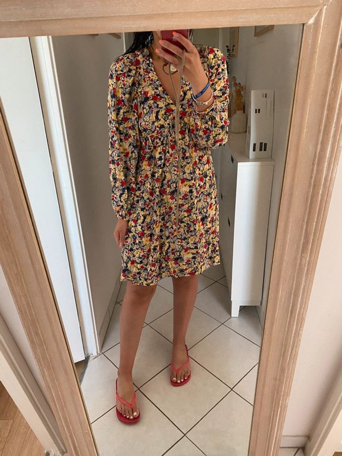 Robe fleuri h&m - photo numéro 3