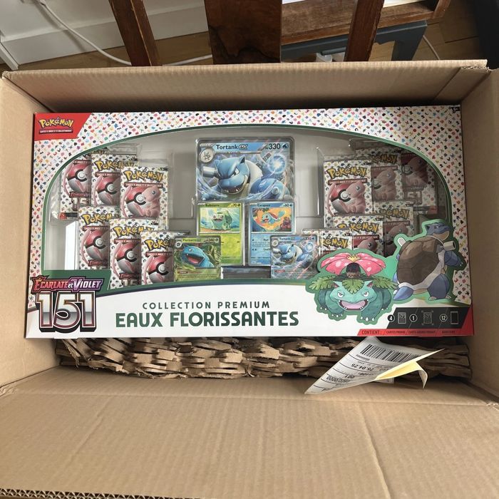 Coffret Pokémon 151 Collection Premium Eaux Florissantes - NEUF SCELLÉ FR