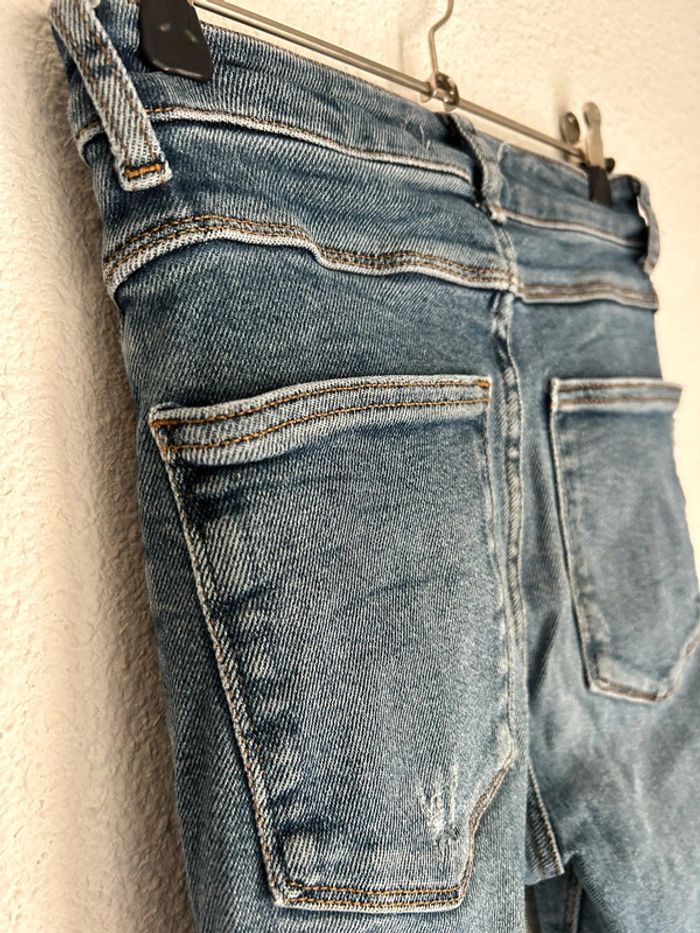 505 - jeans Zara bleu taille haute - photo numéro 14