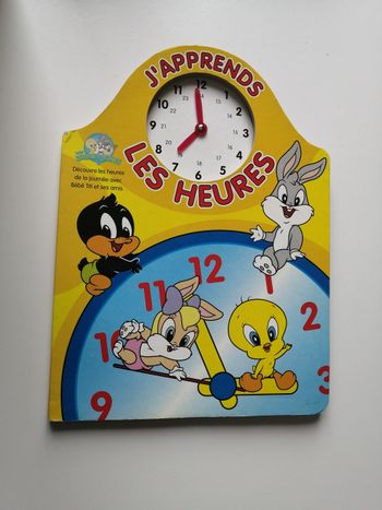 livre j'apprends les heures