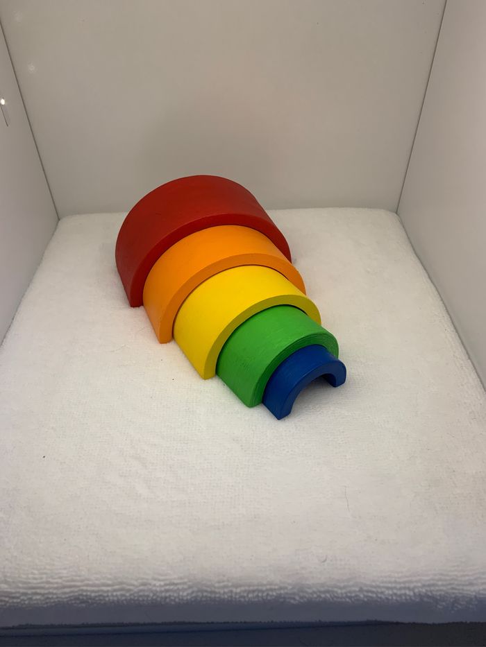 Arc en ciel bois - photo numéro 2