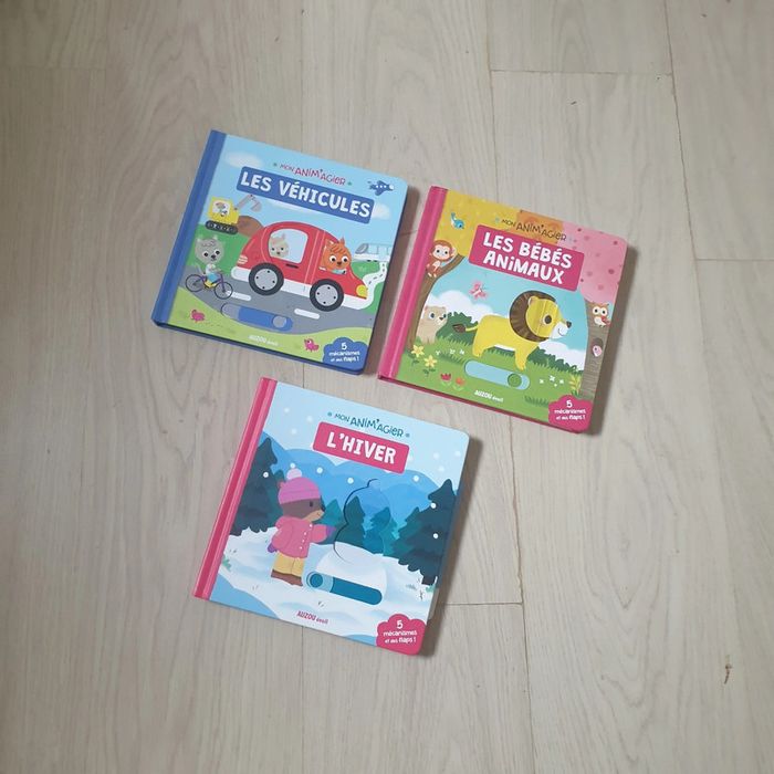 ⭐ Lot de 3 livres Mon anim'agier #emyfleury_livres