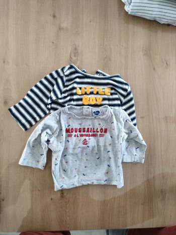 Lot de 2 t-shirt bébé garçon