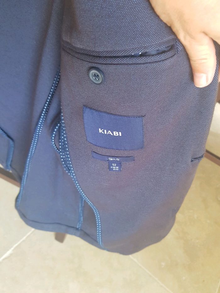 Veste de costume homme bleue marine - photo numéro 4