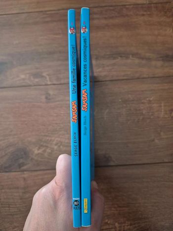Lot de 2  bandes dessinées  Samsam