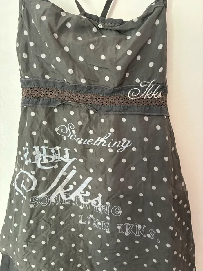 Magnifique robe à bretelles, 2 ans, Ikks. - photo numéro 3