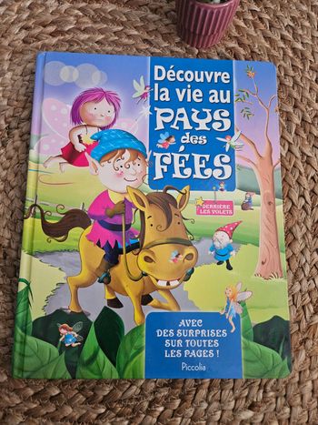 Livre Découvre la vie au pays des fées 