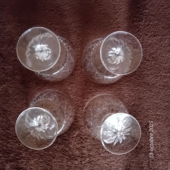 Faby27800 Coupes en verre sur pied pour dessert, fruits ou autres x 4 - photo numéro 3