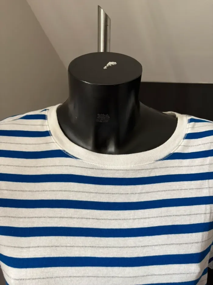 T-shirt bleu Bréal 44 - photo numéro 2