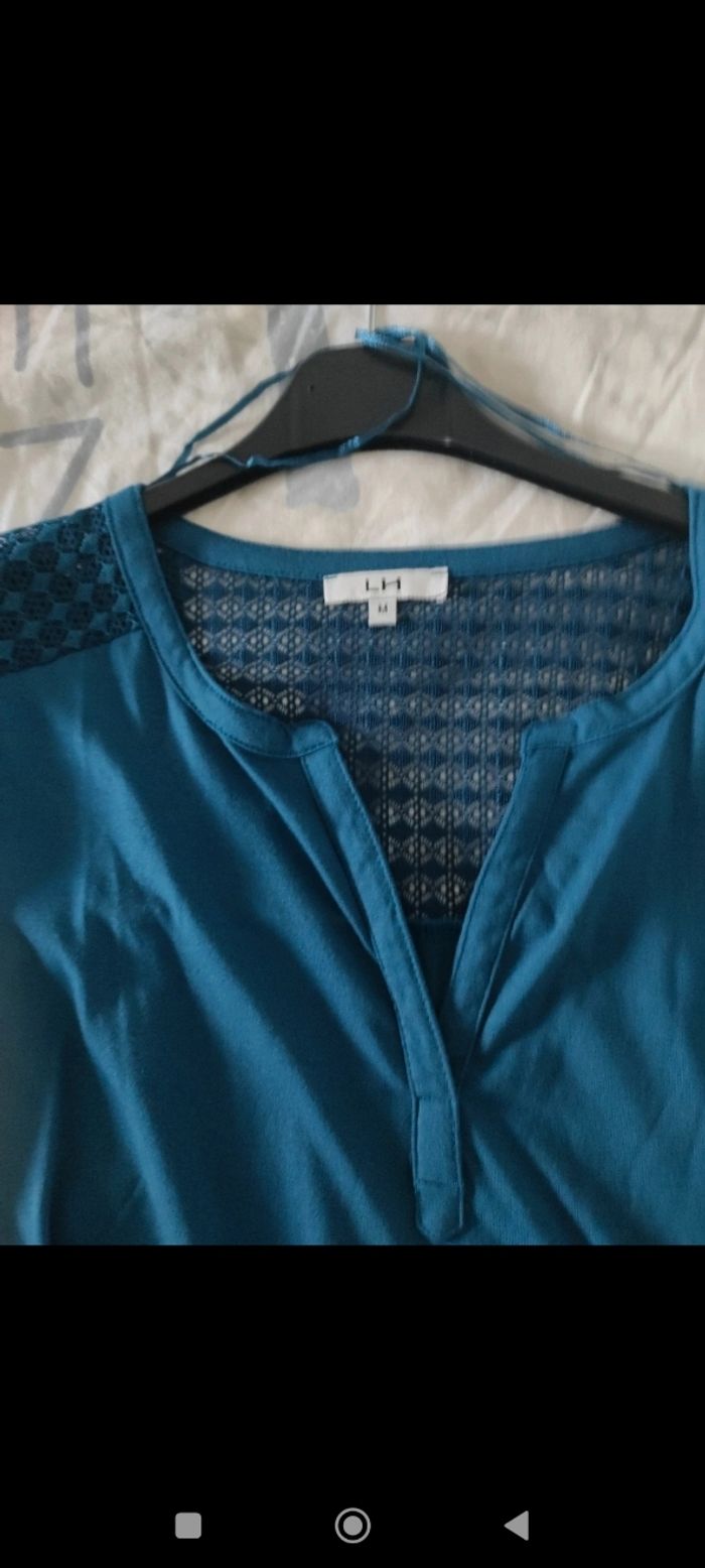 T-shirt ou haut neuf La Halle femme taille M - photo numéro 5