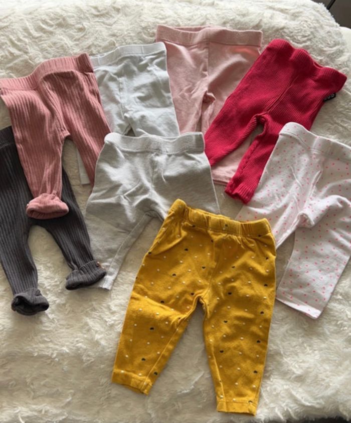 Lot leggings 3 mois