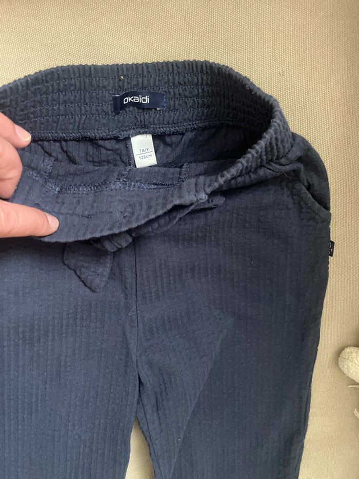 Pantalon fille été 7 ans okaidi - photo numéro 2