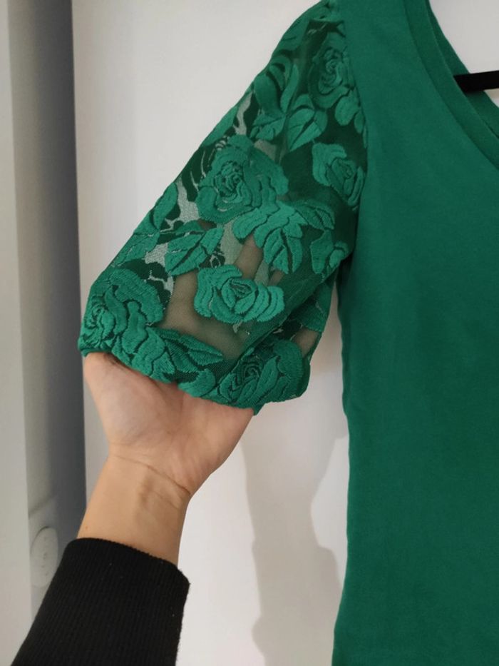 T-shirt manches bouffantes - photo numéro 2