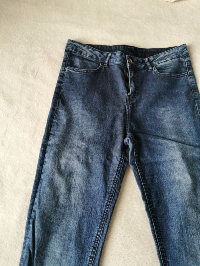 Jeans effet délavés - photo numéro 2