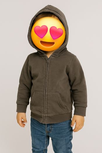 Gilet zippé à capuche - h&m - Taille 6 mois