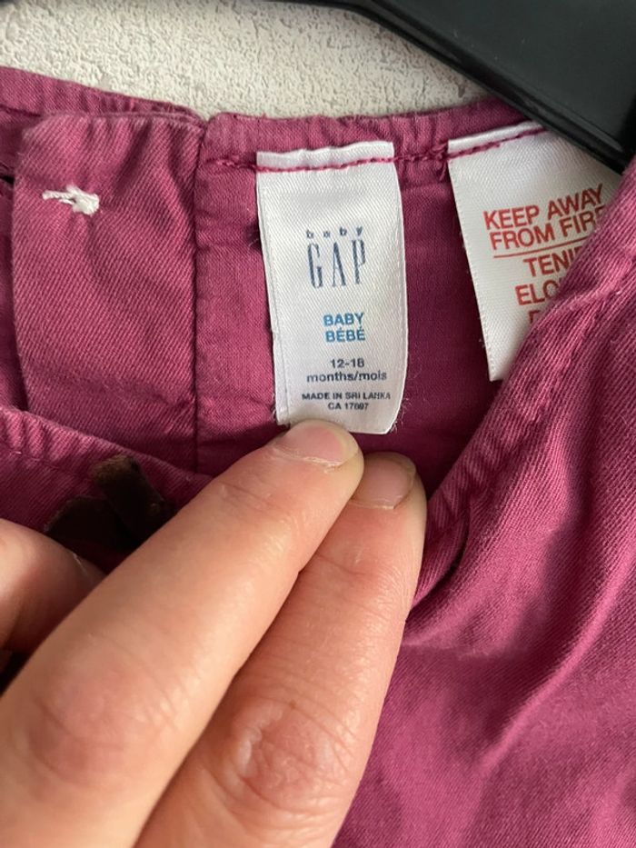 robe GAP taille 12 - 18 mois - photo numéro 3