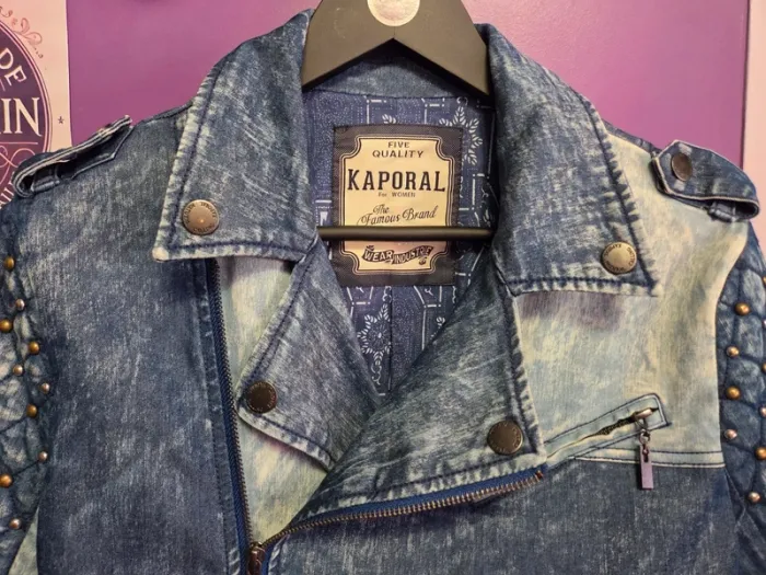 Veste en jean Kaporal T40 – Style rock & chic - photo numéro 4
