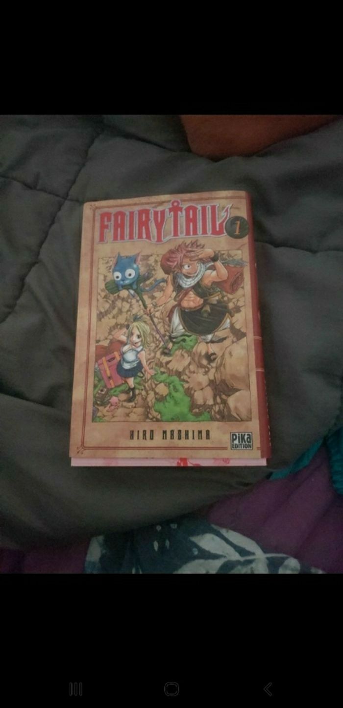 manga fairy tail tome 1
