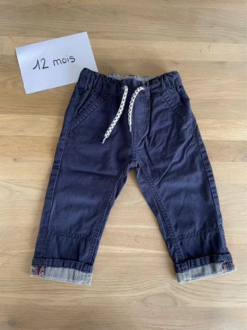 Pantalon garçon Grain de blé 12 mois