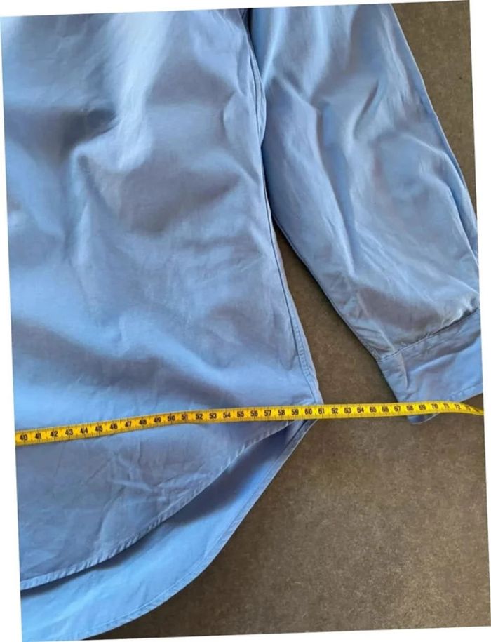 Chemise shirt Ralph Lauren bleu clair old money taille L - photo numéro 14