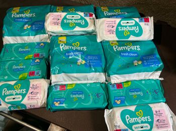 Lingettes Pampers 