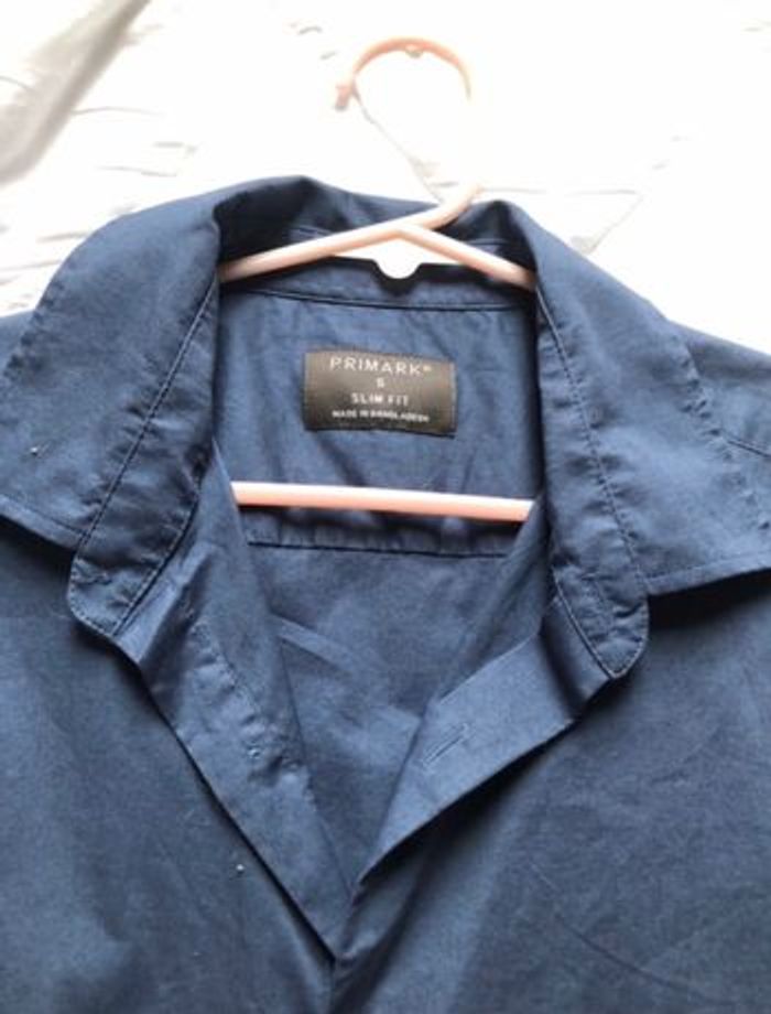 Chemise manches courtes bleu - photo numéro 4