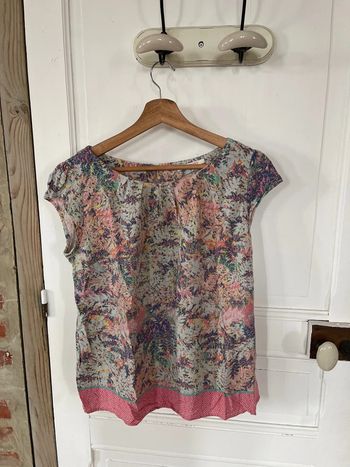 Blouse, camaïeu, coloré