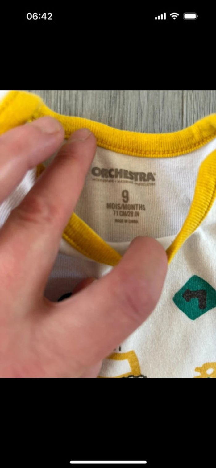 Ensemble orchestra taille 9 mois (71cm) - photo numéro 6