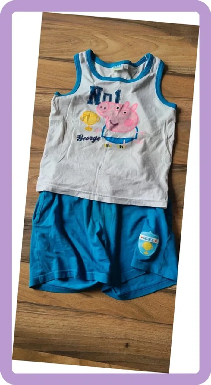 Pyjama Peppa Pig 7 ans
