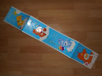 Grande Carte Toise d'Anniversaire BISOUNOURS
