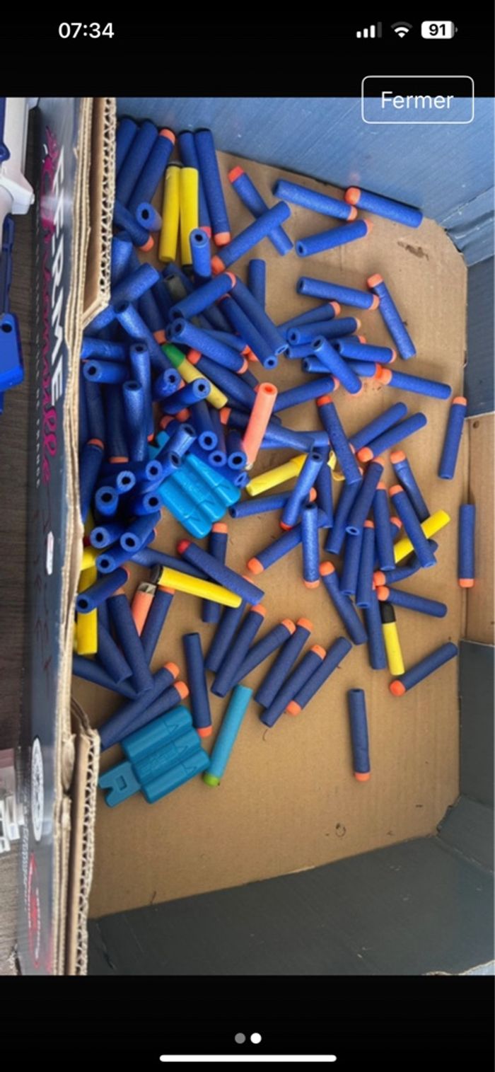 Lot de pistolets nerfs - photo numéro 2