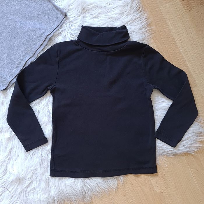 Lot de 2 tee-shirt col roulé taille 5 ans - photo numéro 12