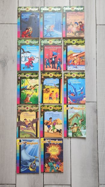 Livres pour enfants "La cabane magique "