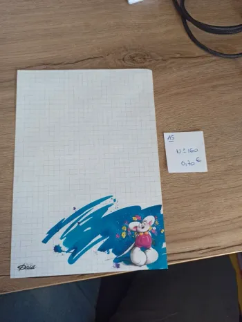 Feuille Diddl A5 160 0,70€