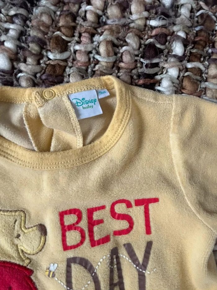 Pyjama bébé Winnie l’ourson 9 mois - photo numéro 3