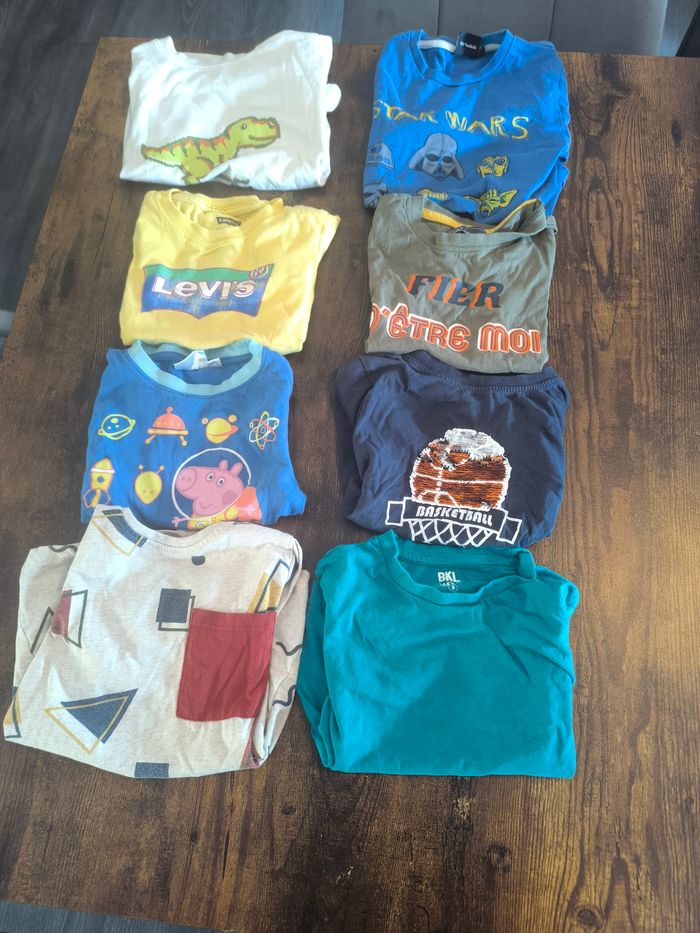 Lot t shirt manche courte garçon 3 ans