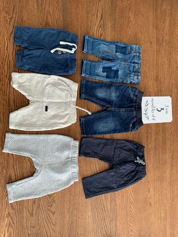 Lot pantalons 3 mois garçon
