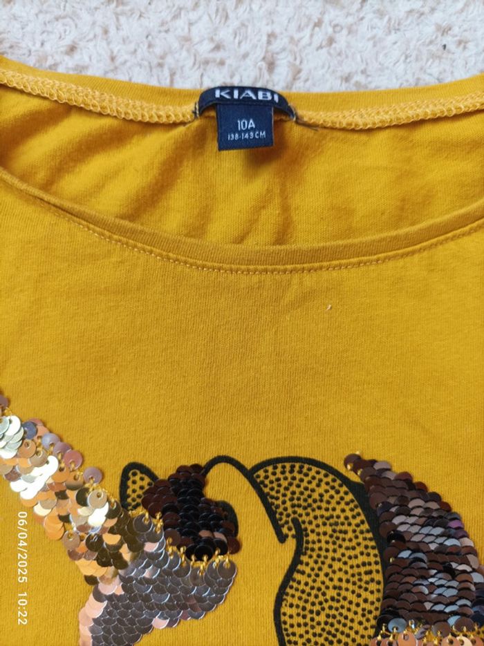 T shirt licorne 10 ans - photo numéro 2