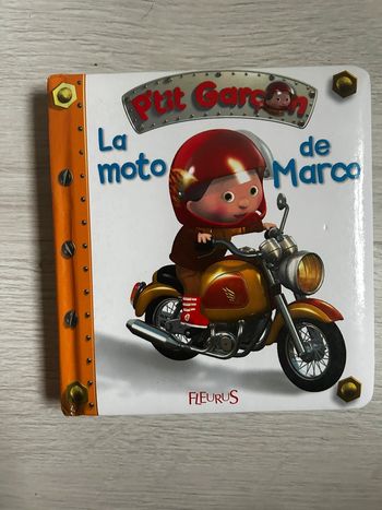 Livre la moto de Marco