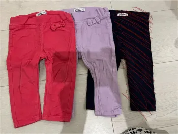 Lot de 2 pantalons 12 mois