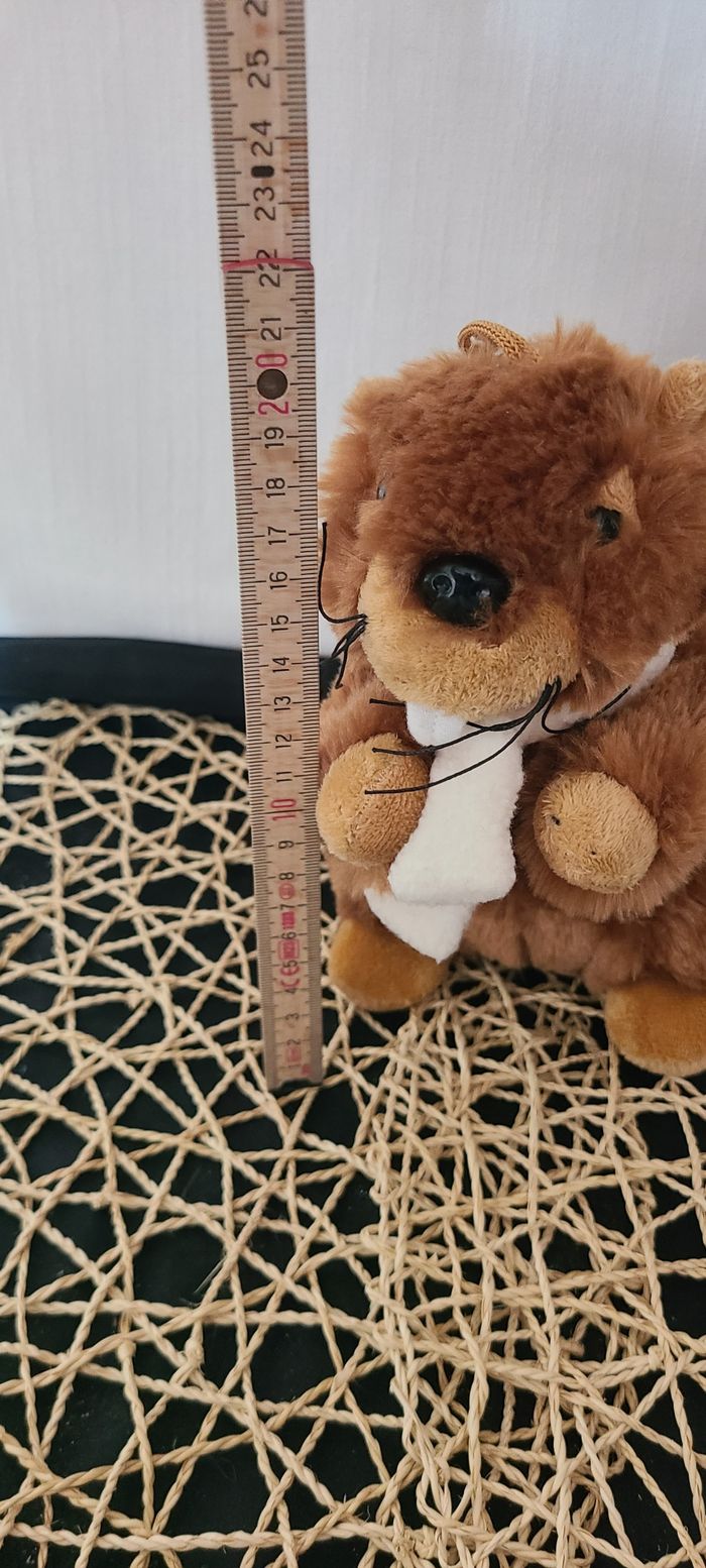 Marmotte peluche Sandy - photo numéro 6