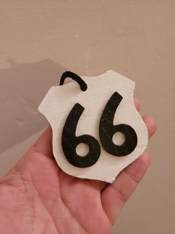 🖤 Écusson route 66