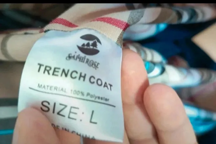 Imperméable Saphirose taille L - photo numéro 4