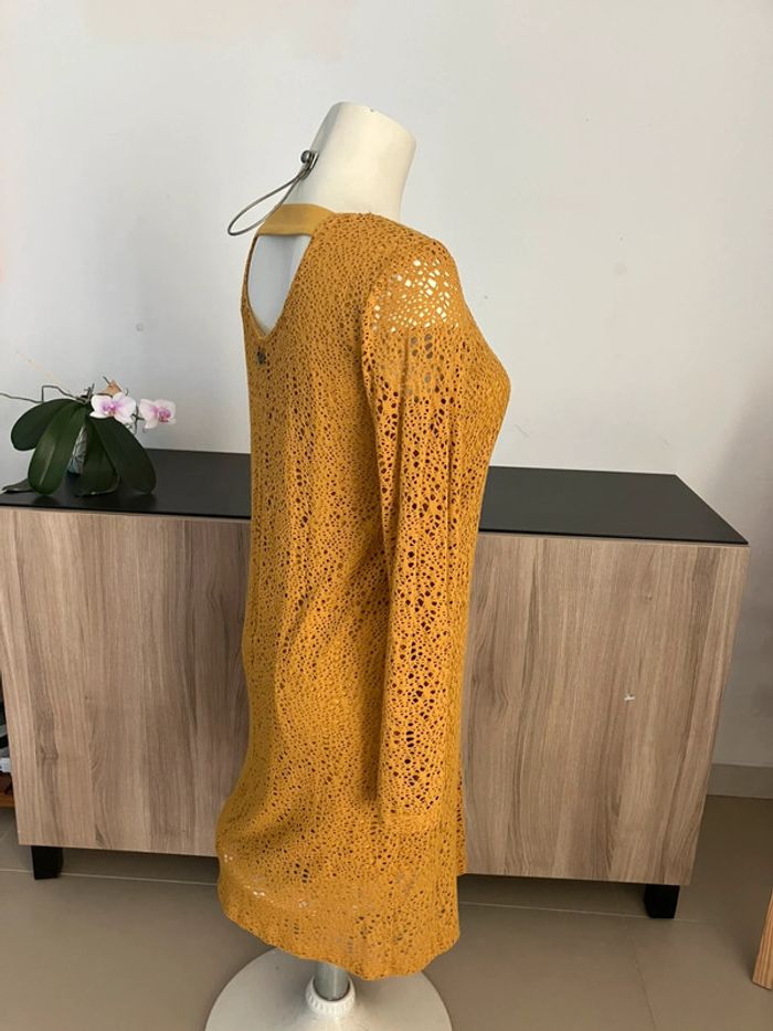 Robe moutarde taille 1 / S/ 36 - photo numéro 8